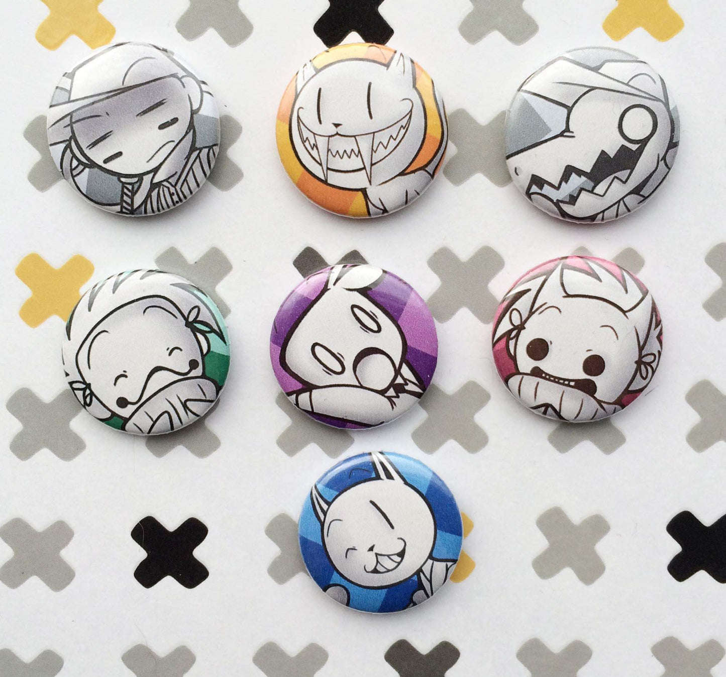 Mijn winkel Button OFF Game pin buttons