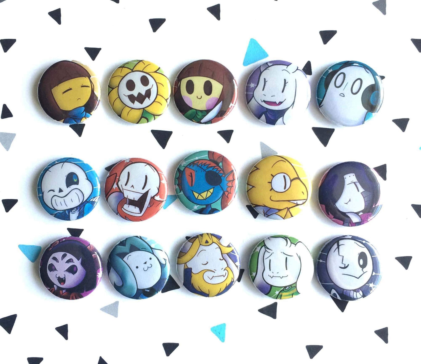 Mijn winkel Button Undertale pin buttons