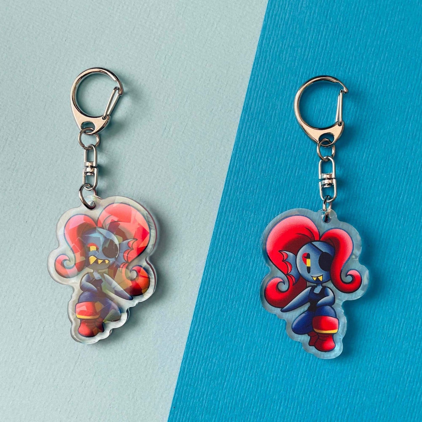 Mijn winkel Keychain Undyne Undertale Keychains