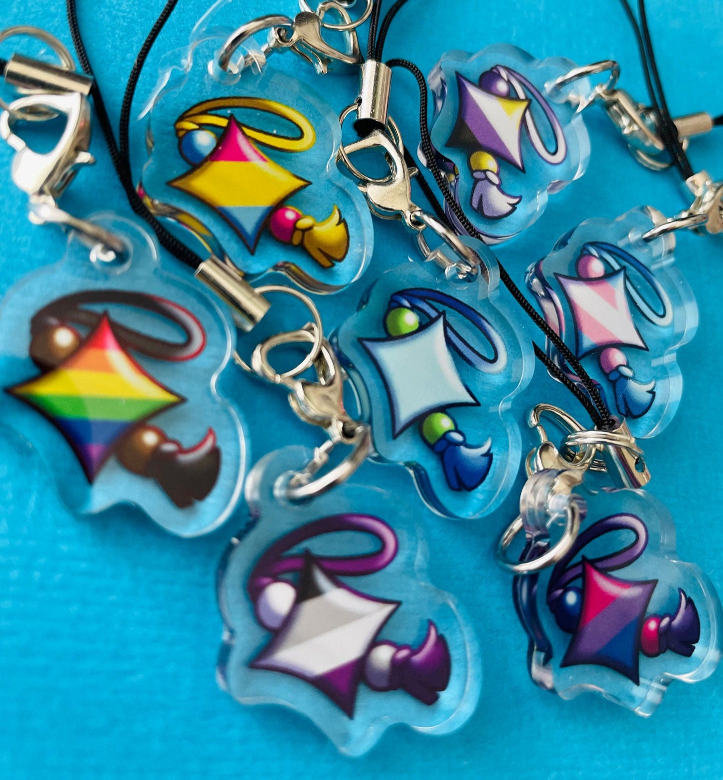 Pokemon Shiny and Pride Charms