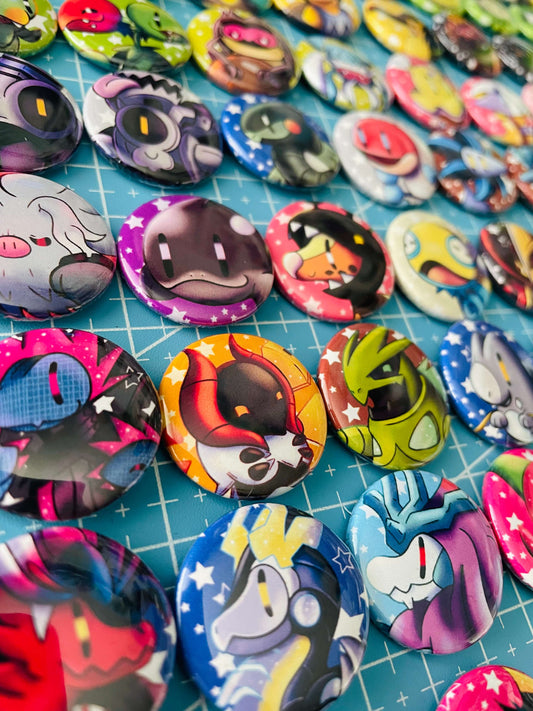 Pokemon Gen 9 pin buttons