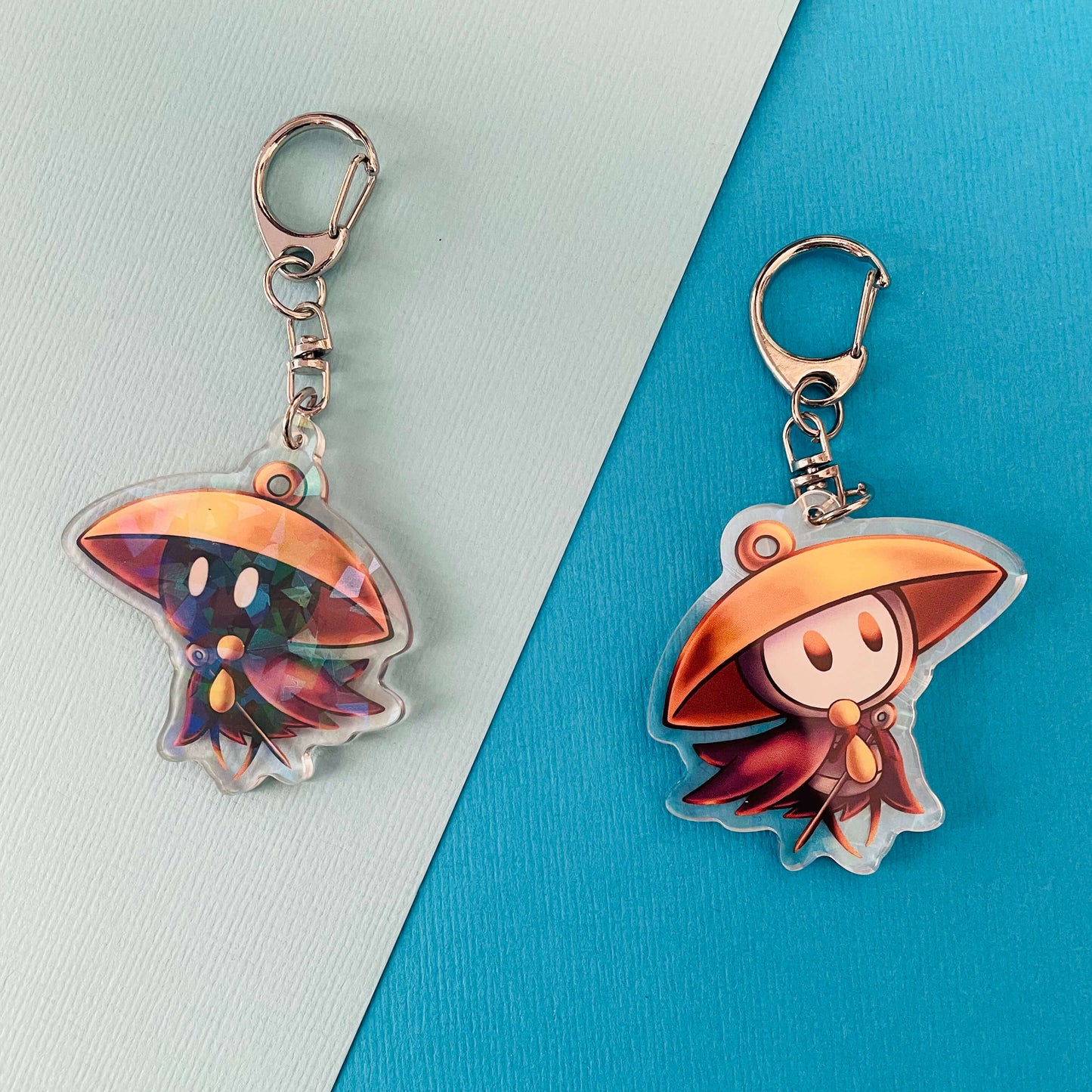 Hollow Knight Silksong Keychain