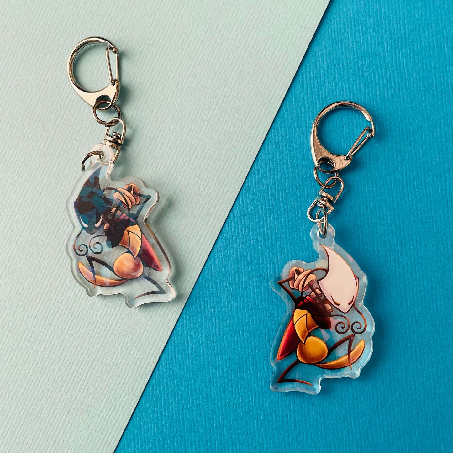 Hollow Knight Silksong Keychain