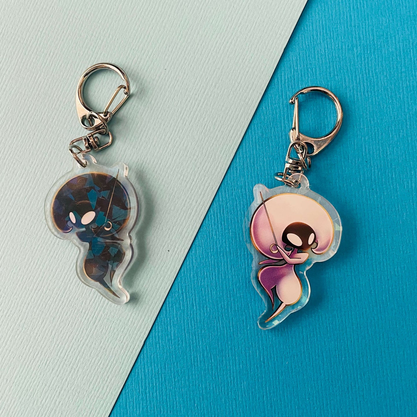 Hollow Knight Silksong Keychain