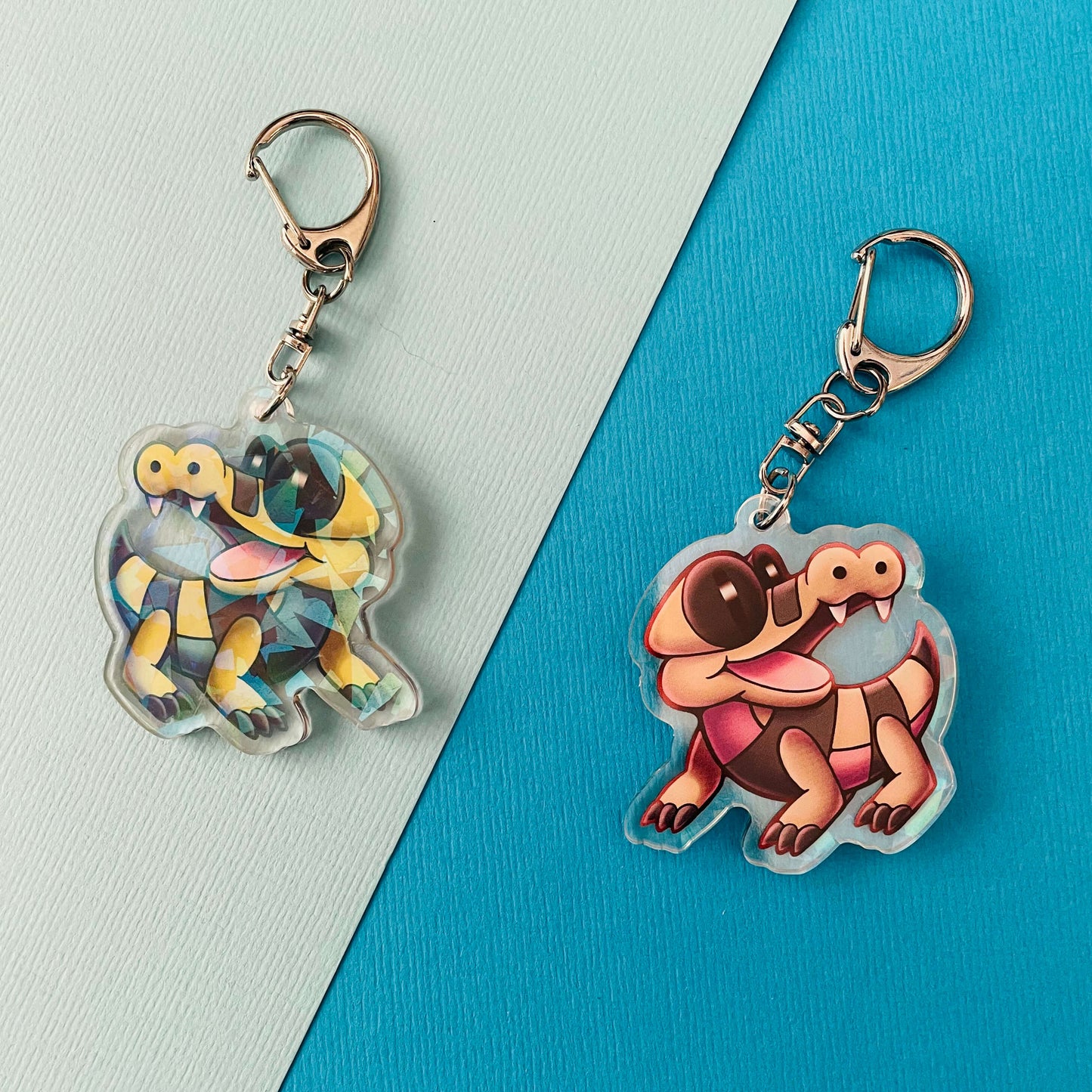 Pokemon Sandile Keychain