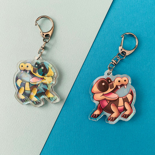 Pokemon Sandile Keychain