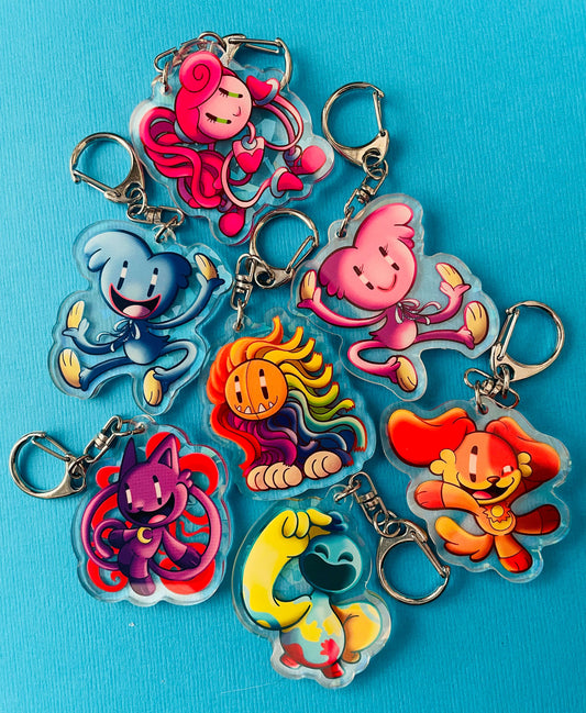 Poppy Playtime Keychain