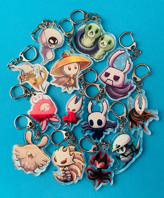 Hollow Knight Silksong Keychain