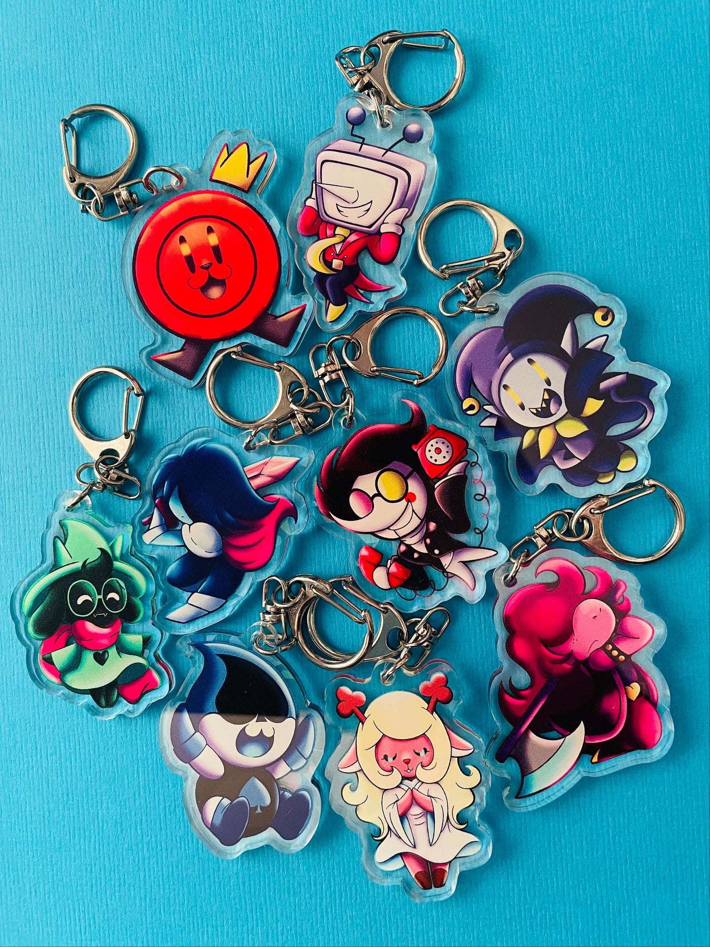 Deltarune Keychains