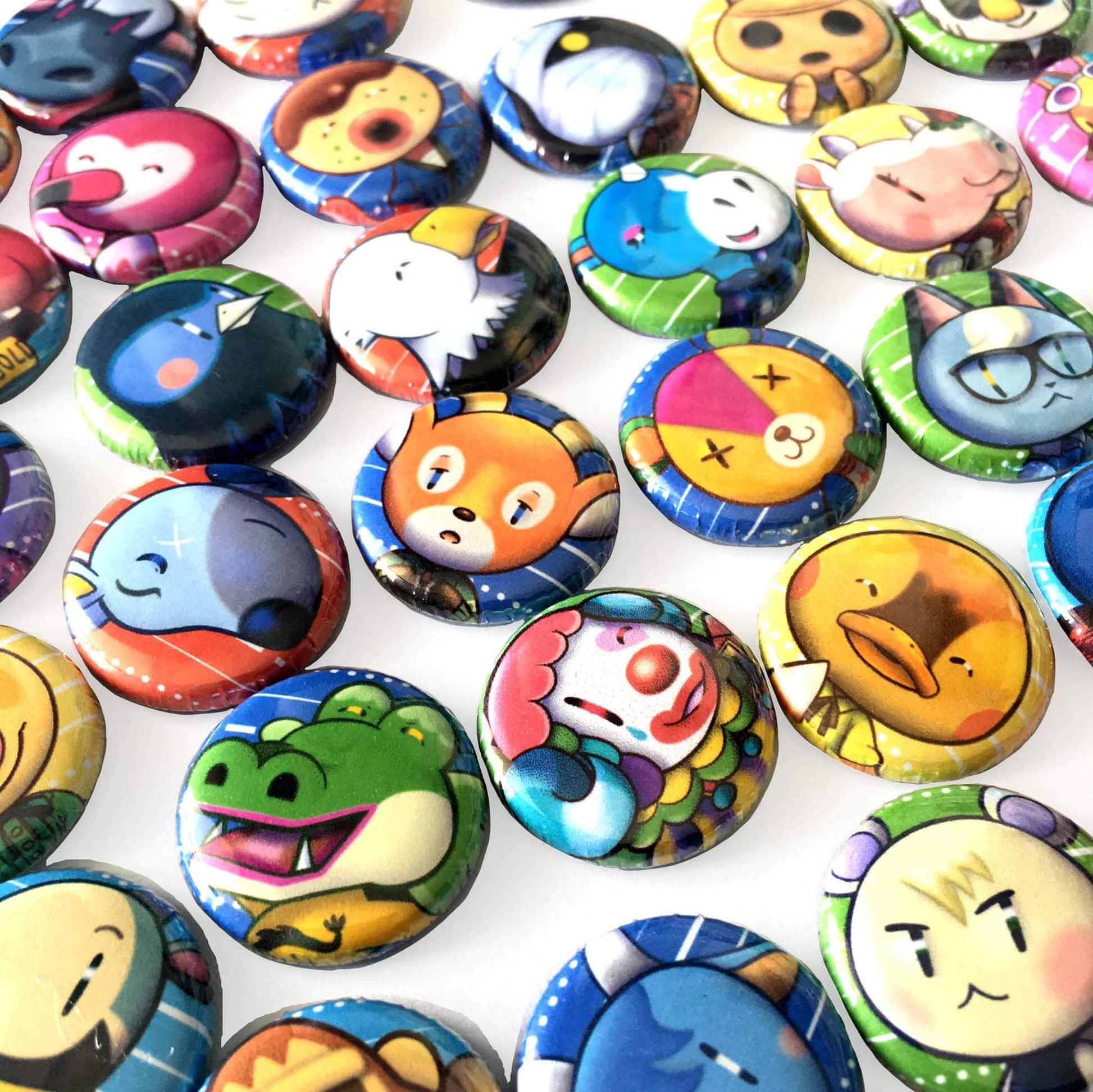 Mijn winkel Button Animal Crossing Villagers pin buttons