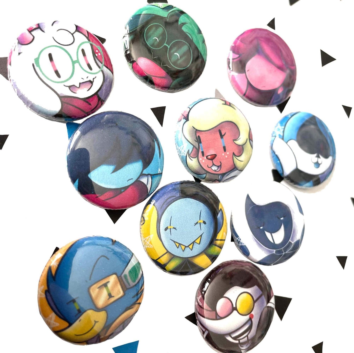 Mijn winkel Button Deltarune pin buttons