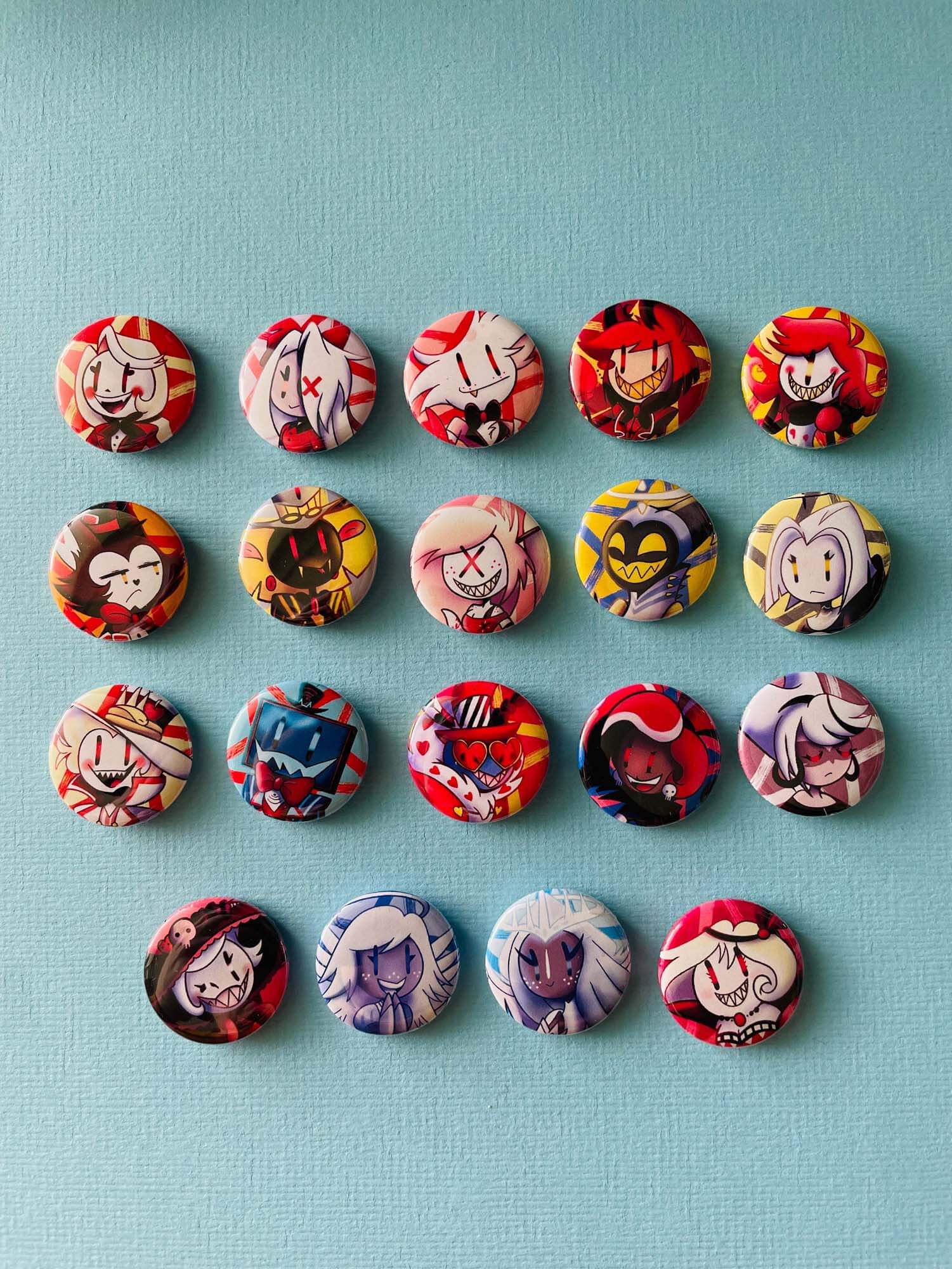 Mijn winkel Button Hazbin Hotel pin buttons