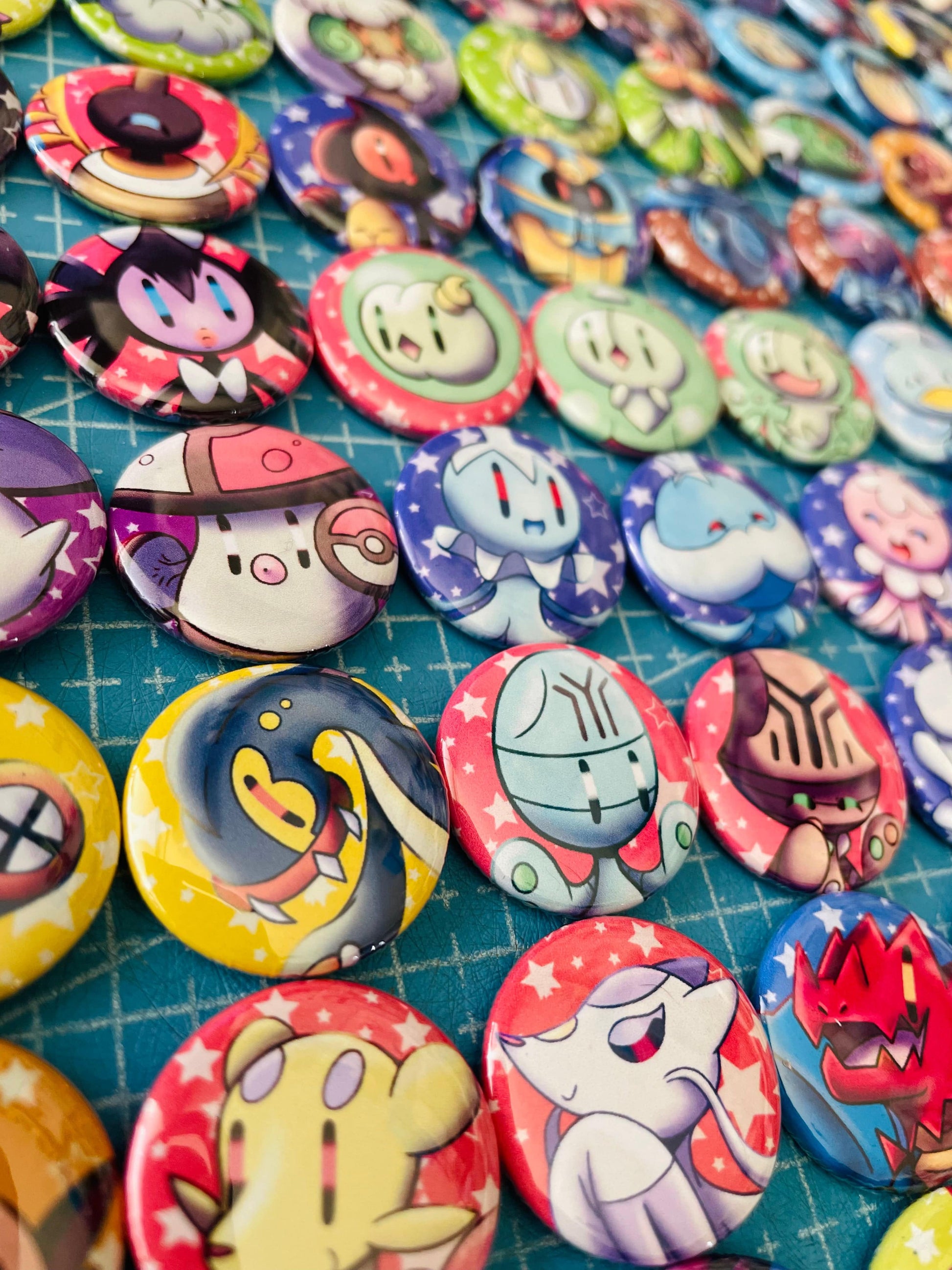 Mijn winkel Button Pokemon Gen 5 pin buttons