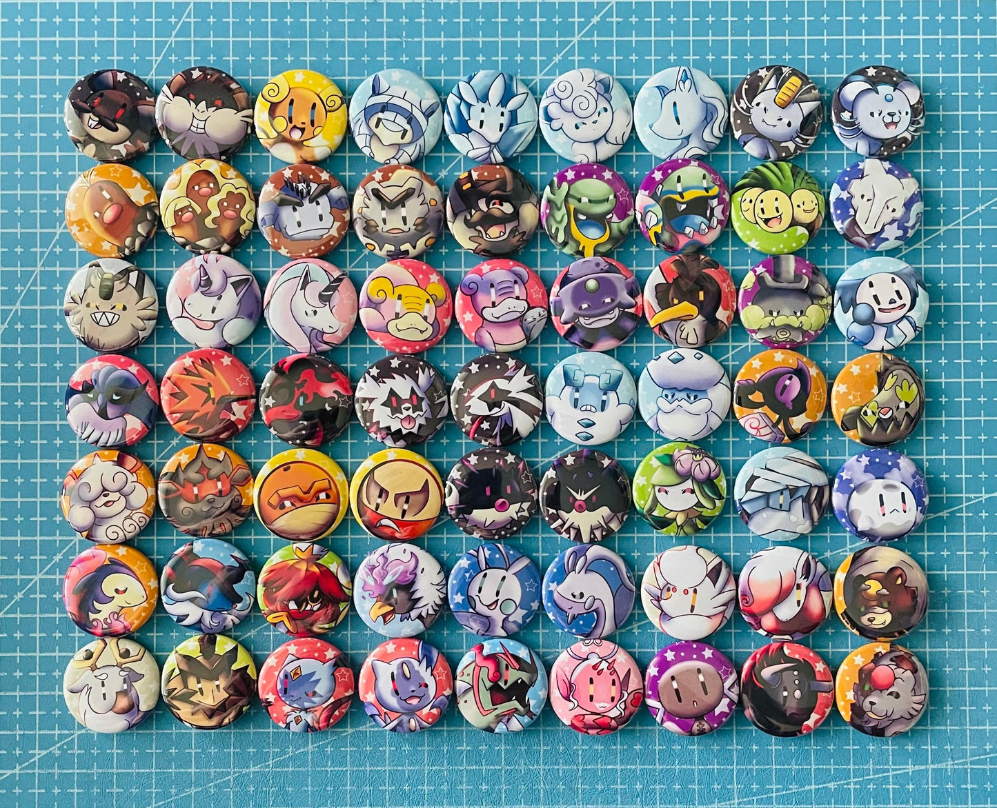 Mijn winkel Button Pokemon Special forms pin buttons