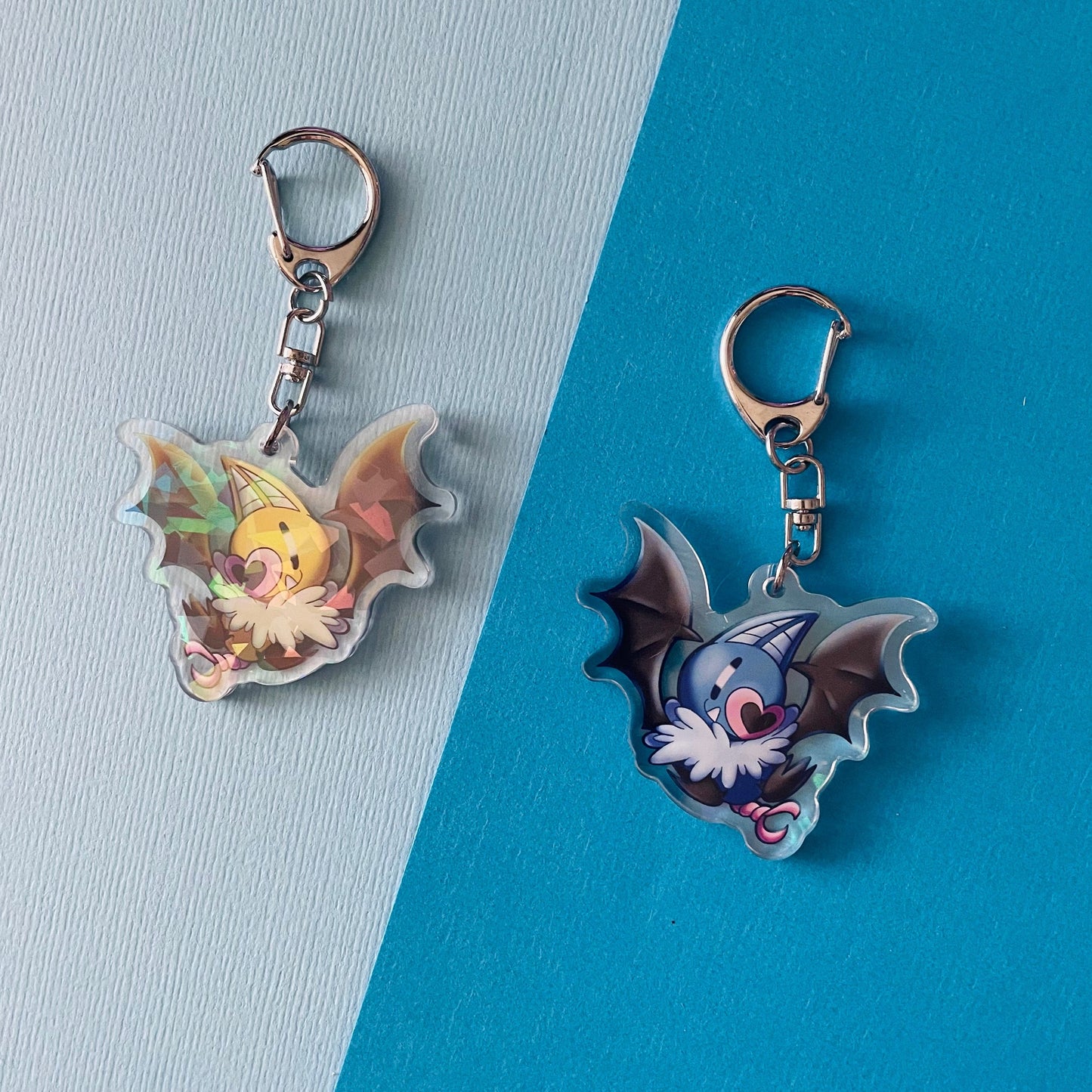 Mijn winkel Keychain Swoobat Pokemon Bats Keychains