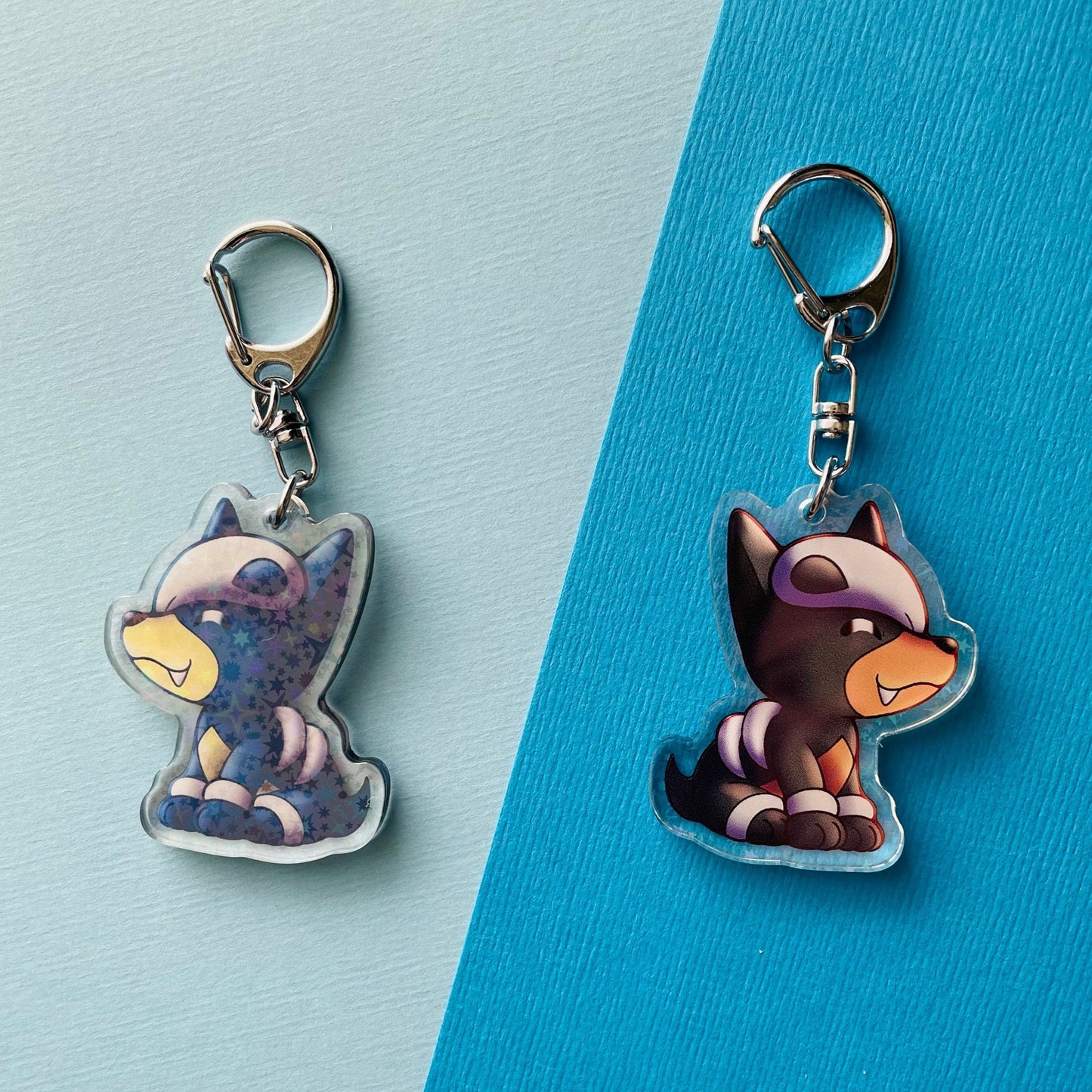 Mijn winkel Keychain Houndour Pokemon Dogs Keychains