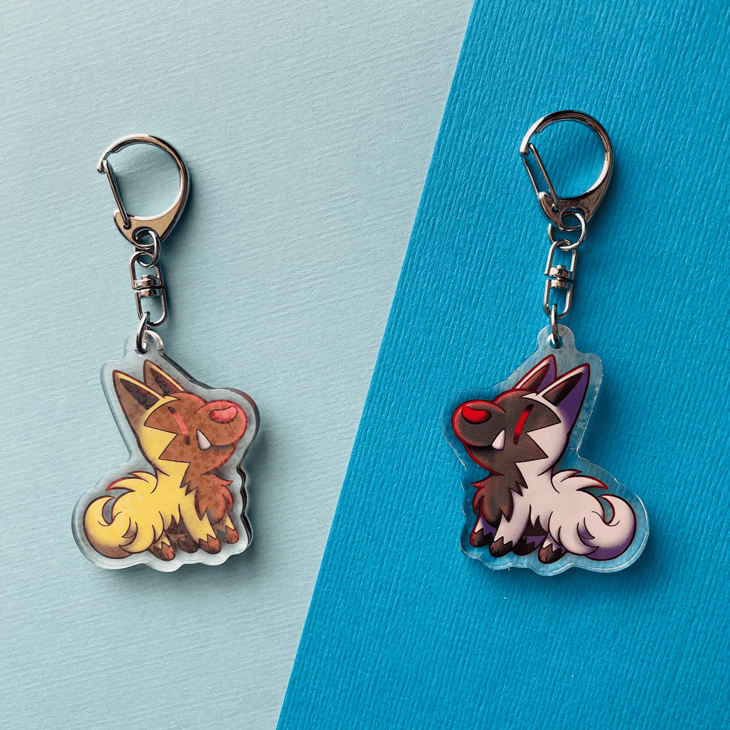 Mijn winkel Keychain Poochyena Pokemon Dogs Keychains