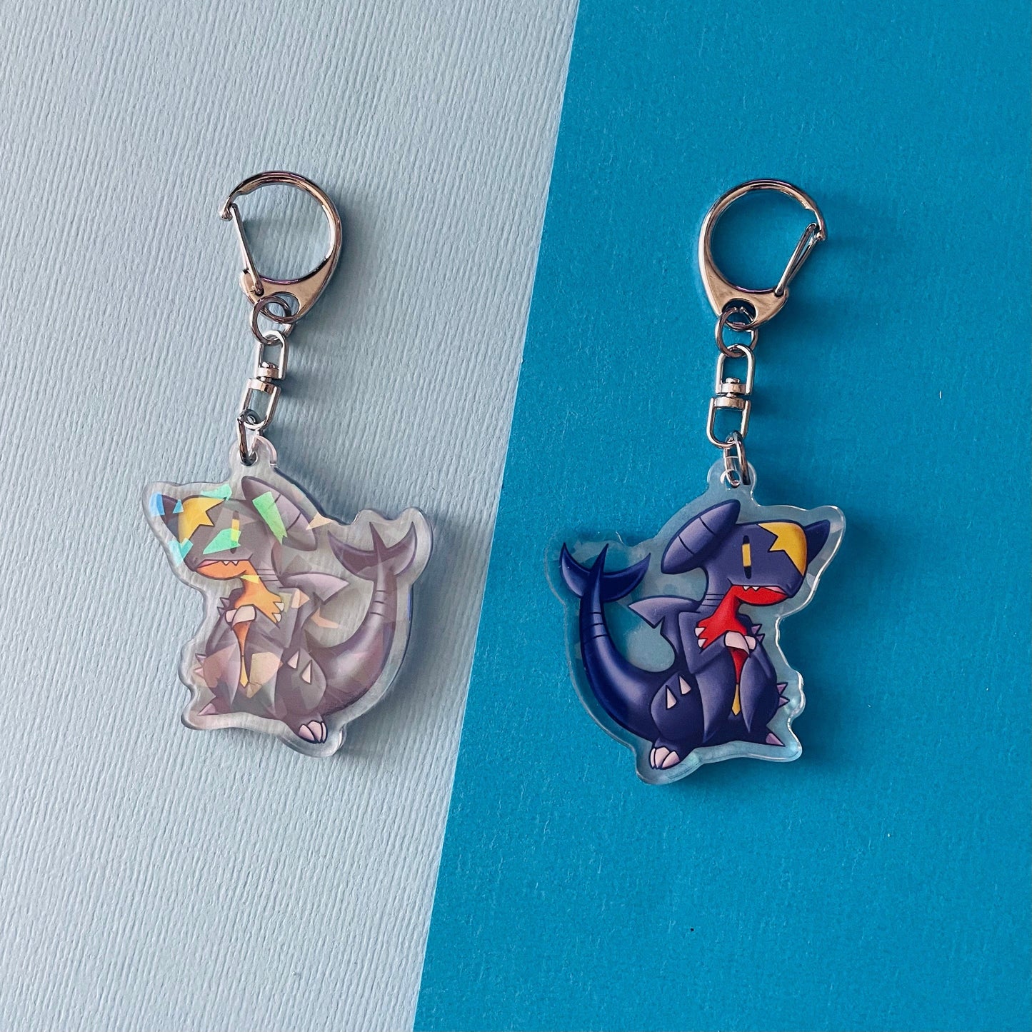 Mijn winkel Keychain Garchomp Pokemon Dragons Keychains