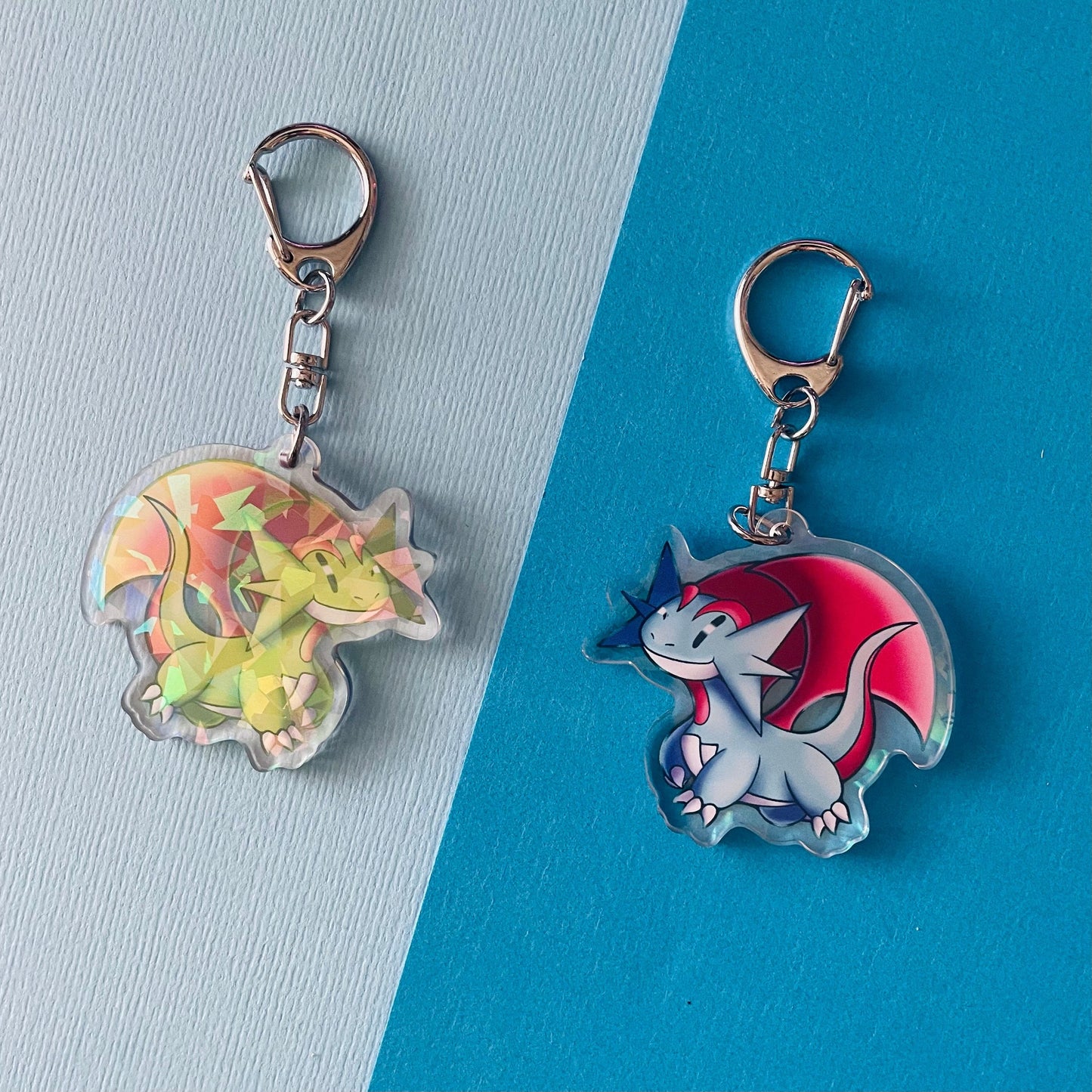 Mijn winkel Keychain Salamence Pokemon Dragons Keychains