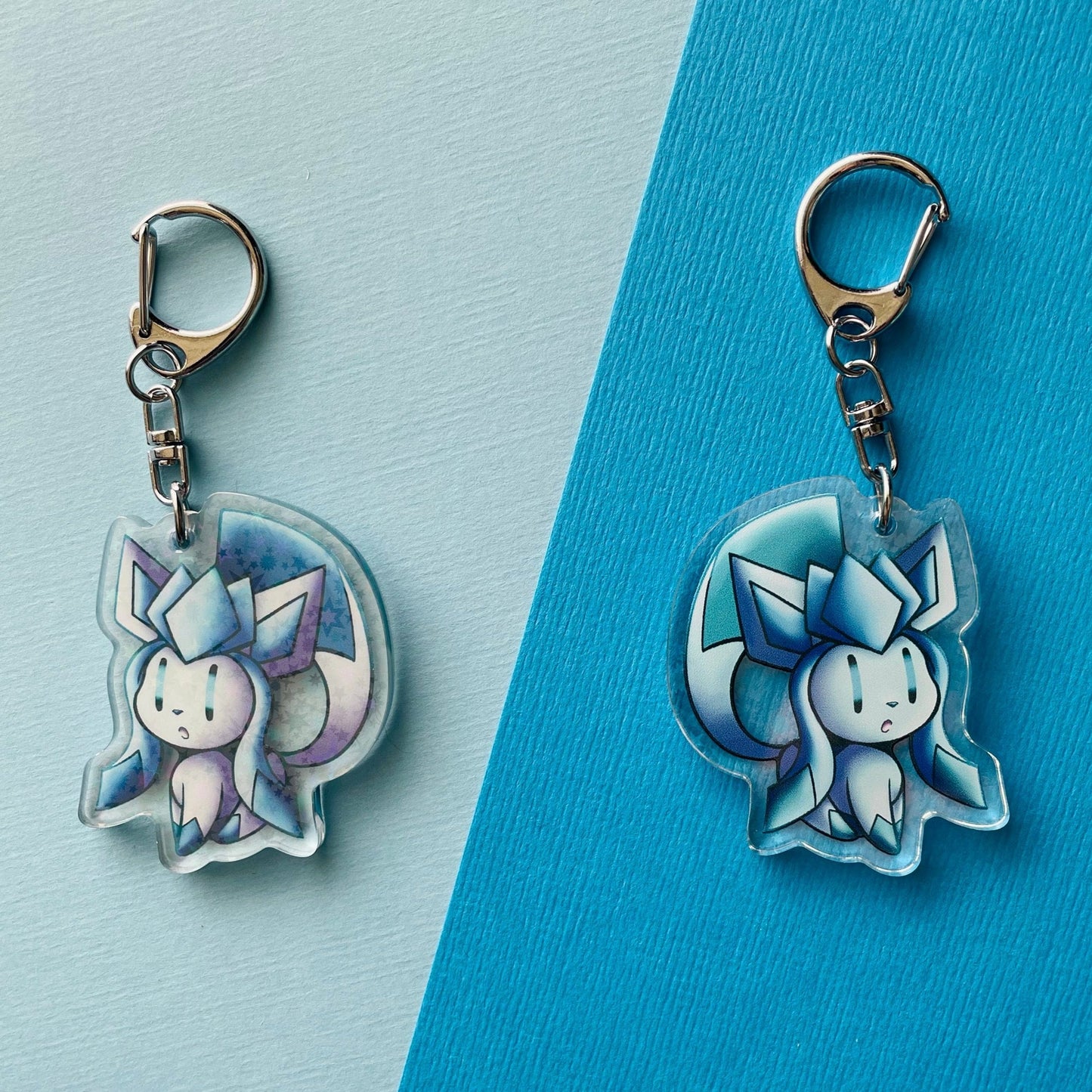 Mijn winkel Keychain Glaceon Pokemon Eevee's Evolutions Keychains