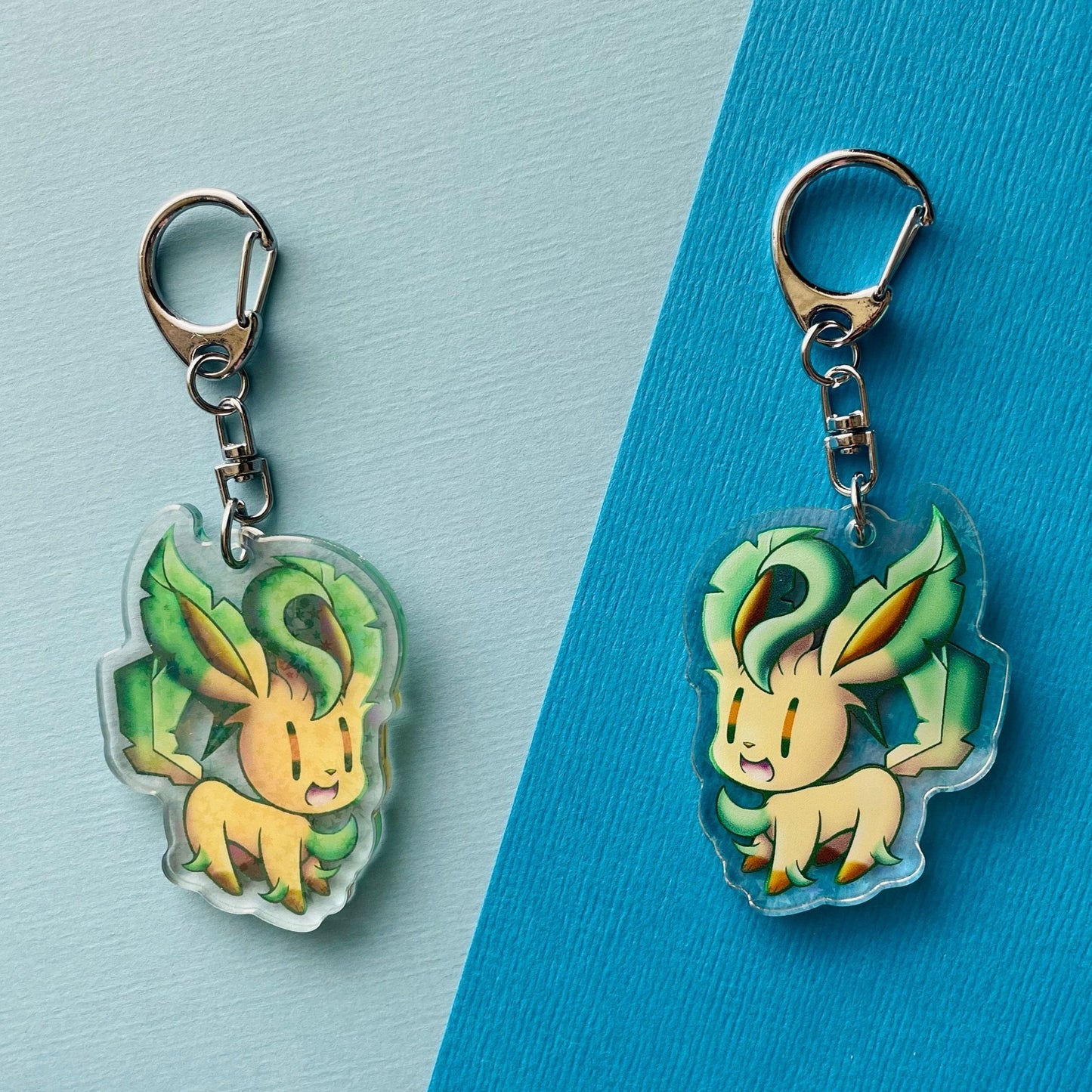 Mijn winkel Keychain Leafeon Pokemon Eevee's Evolutions Keychains