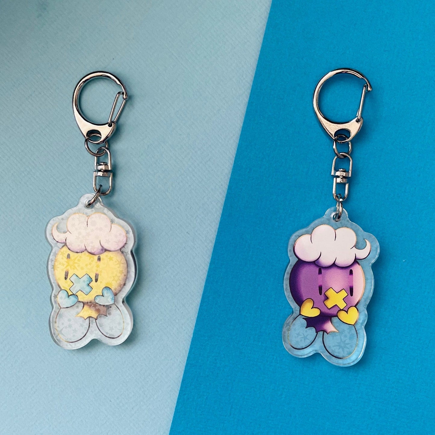 Mijn winkel Keychain Drifloon Pokemon Ghost type Keychains