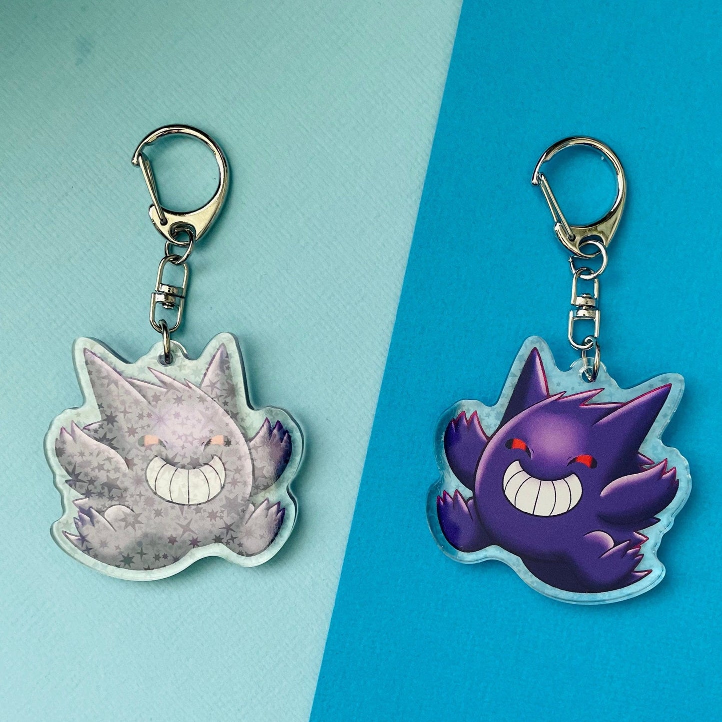 Mijn winkel Keychain Gengar Pokemon Ghost type Keychains