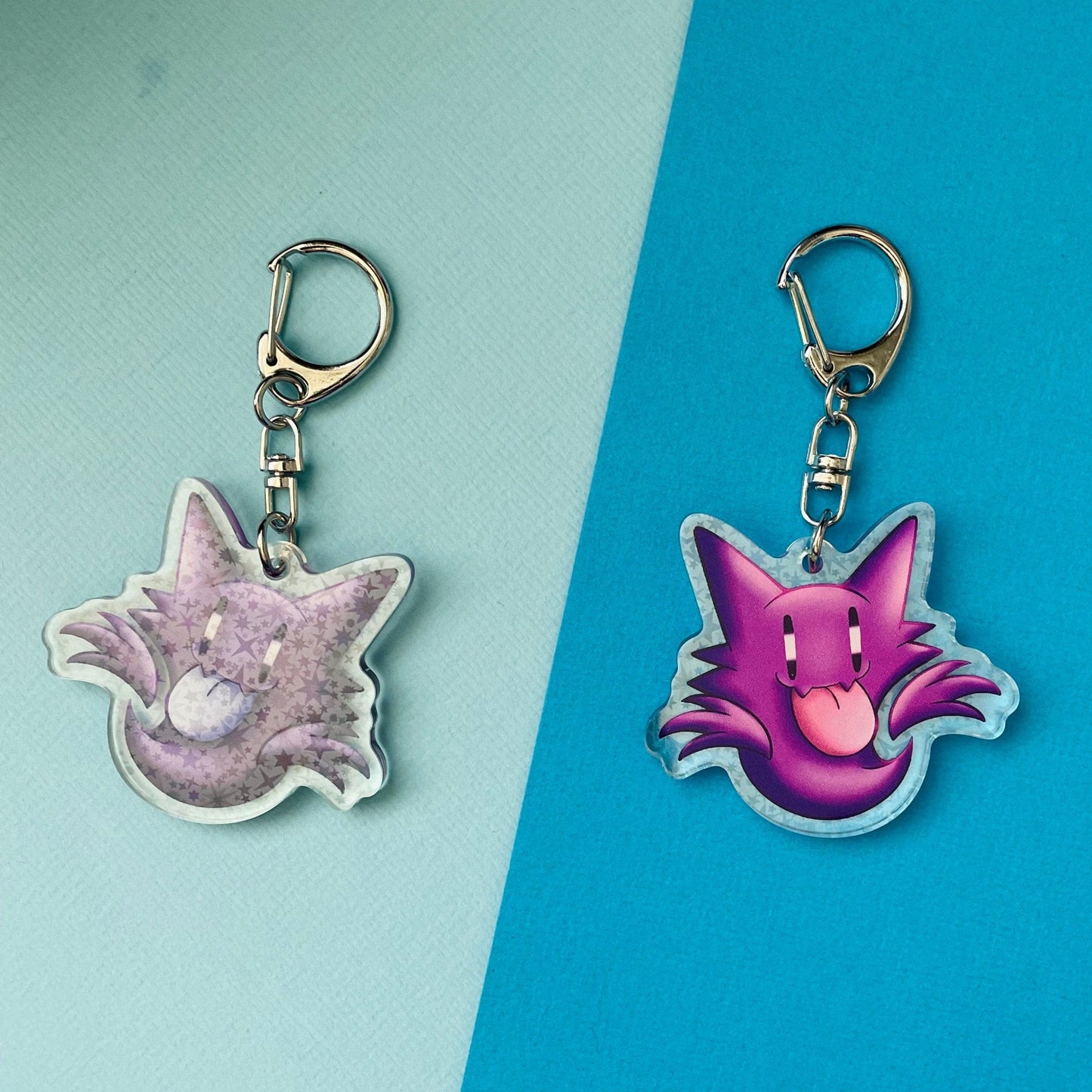 Mijn winkel Keychain Haunter Pokemon Ghost type Keychains