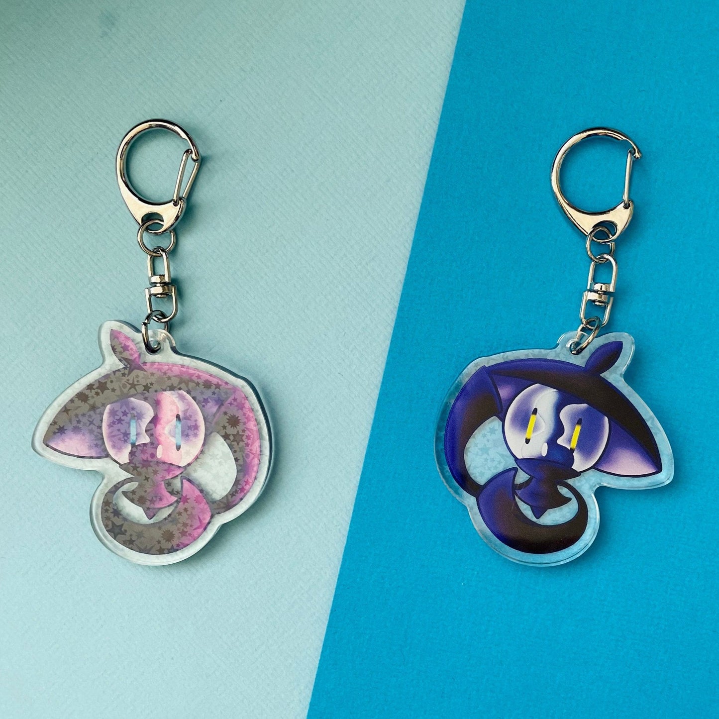 Mijn winkel Keychain Lampent Pokemon Ghost type Keychains