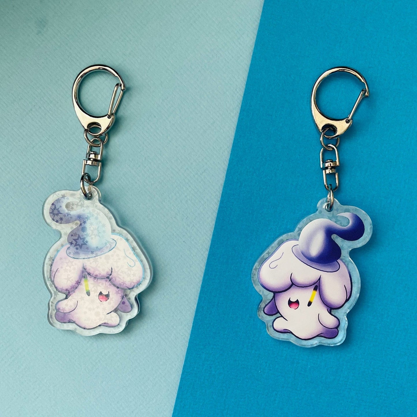 Mijn winkel Keychain Litwick Pokemon Ghost type Keychains