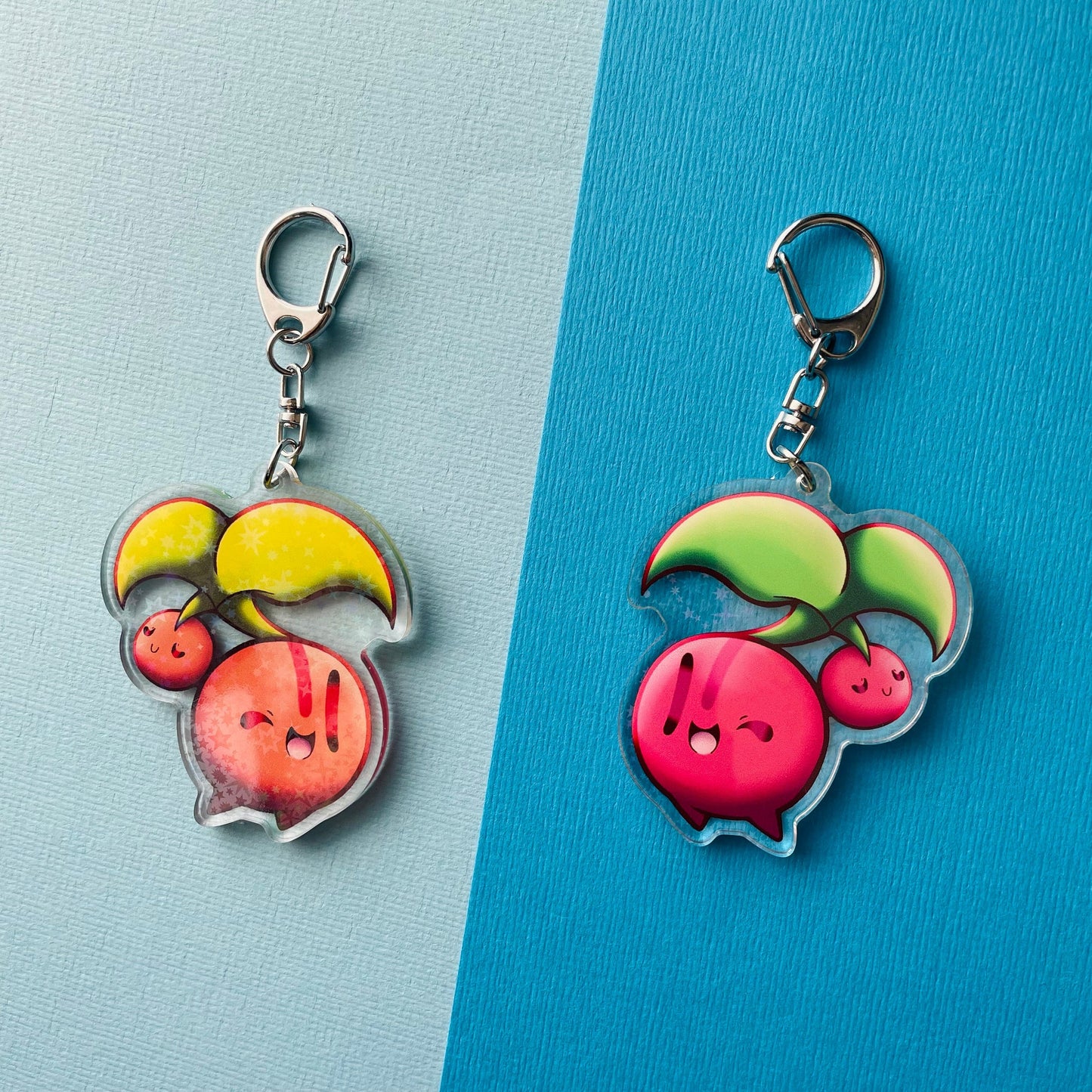 Mijn winkel Keychain Cherubi Pokemon Grass Type Keychains