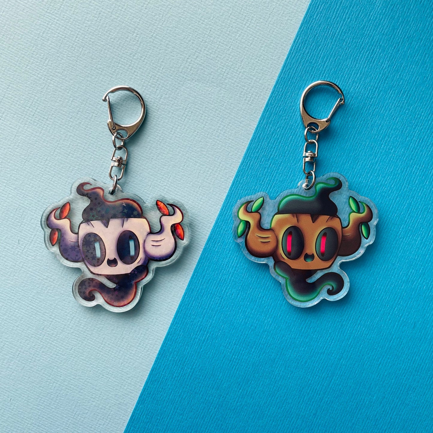 Mijn winkel Keychain Phantump Pokemon Grass Type Keychains