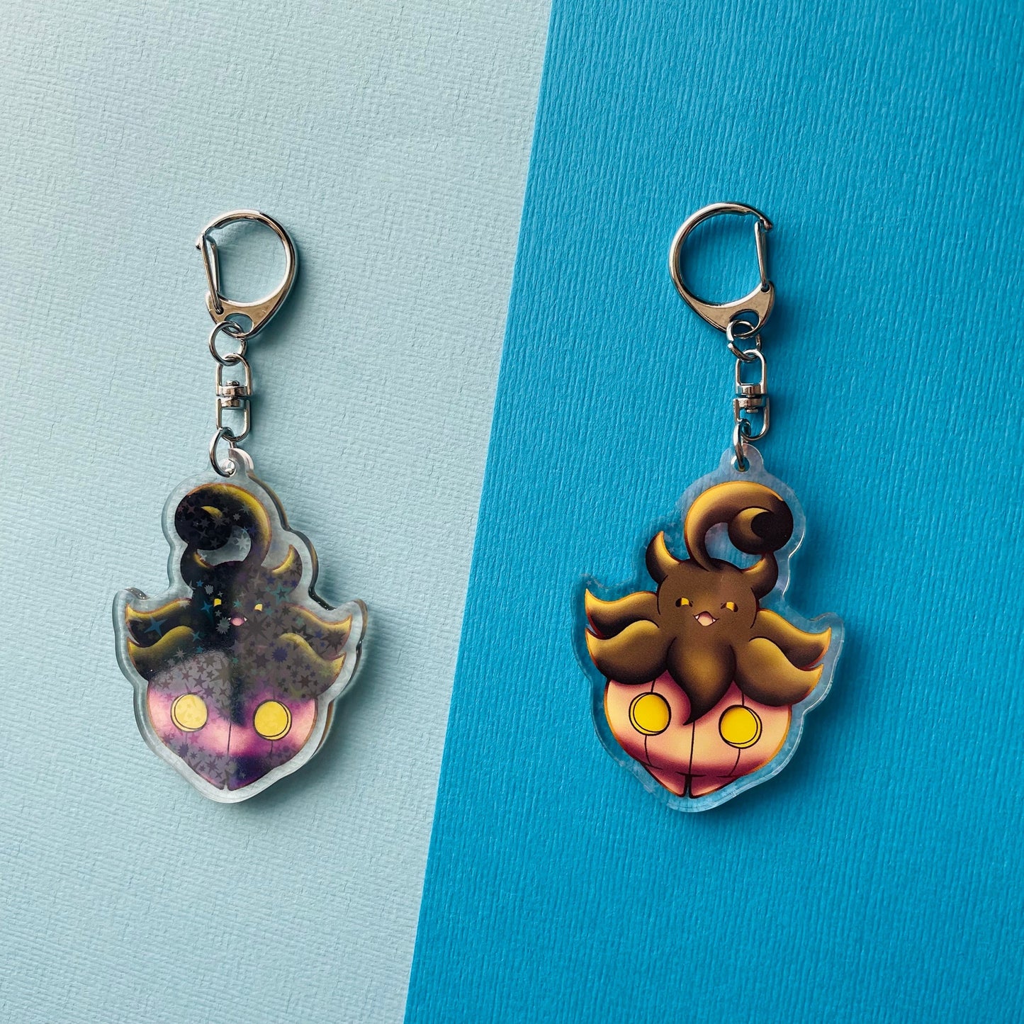 Mijn winkel Keychain Pumkaboo Pokemon Grass Type Keychains