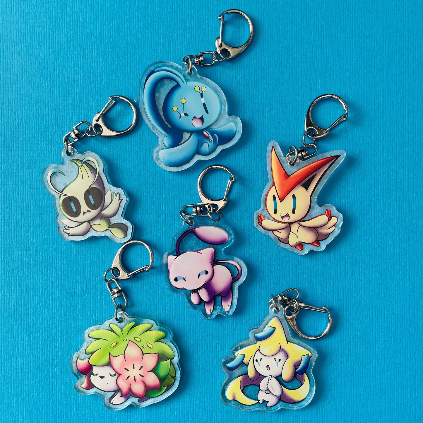 Mijn winkel Keychain Pokemon Mythical Keychains