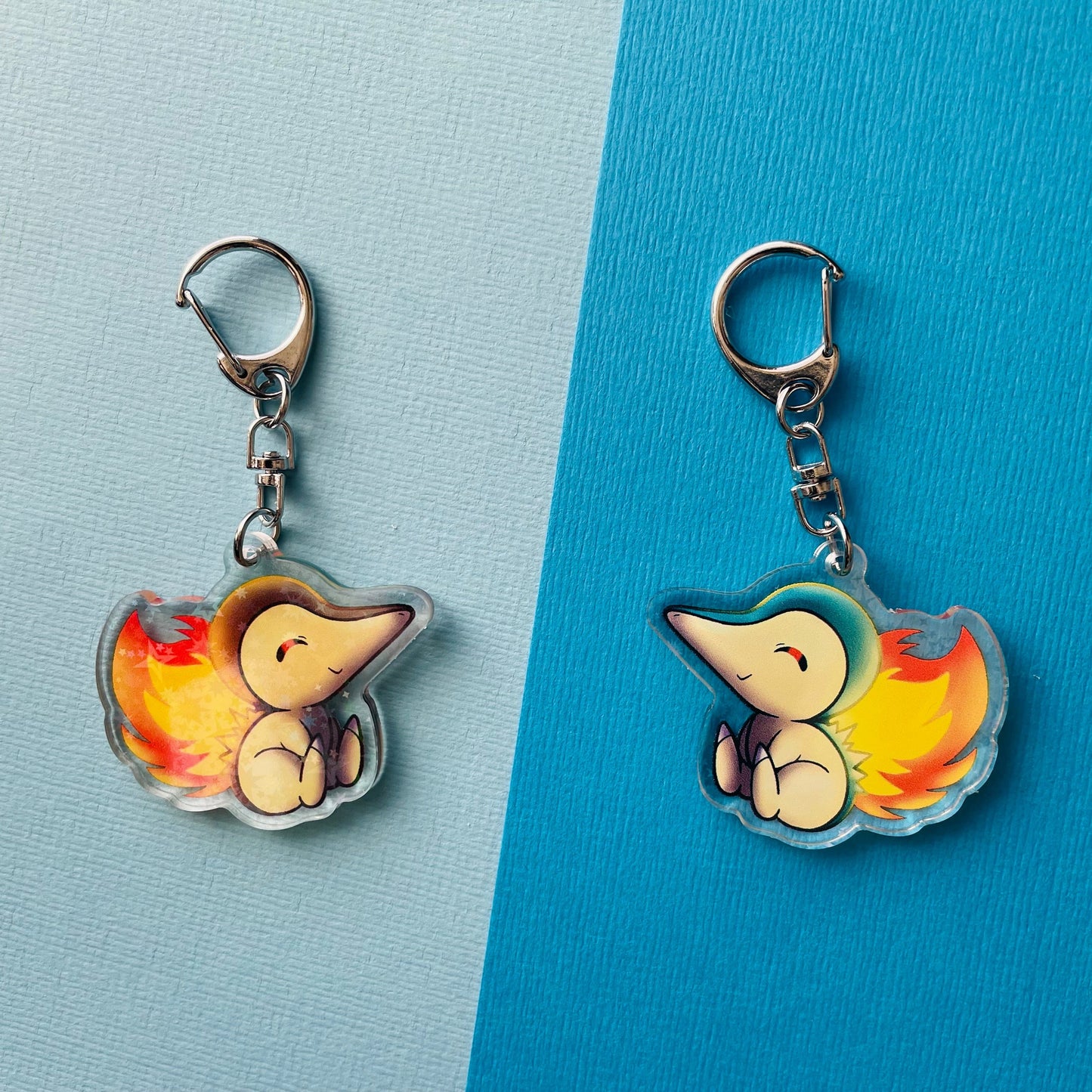 Mijn winkel Keychain Cyndaquil Pokemon Starters Keychains