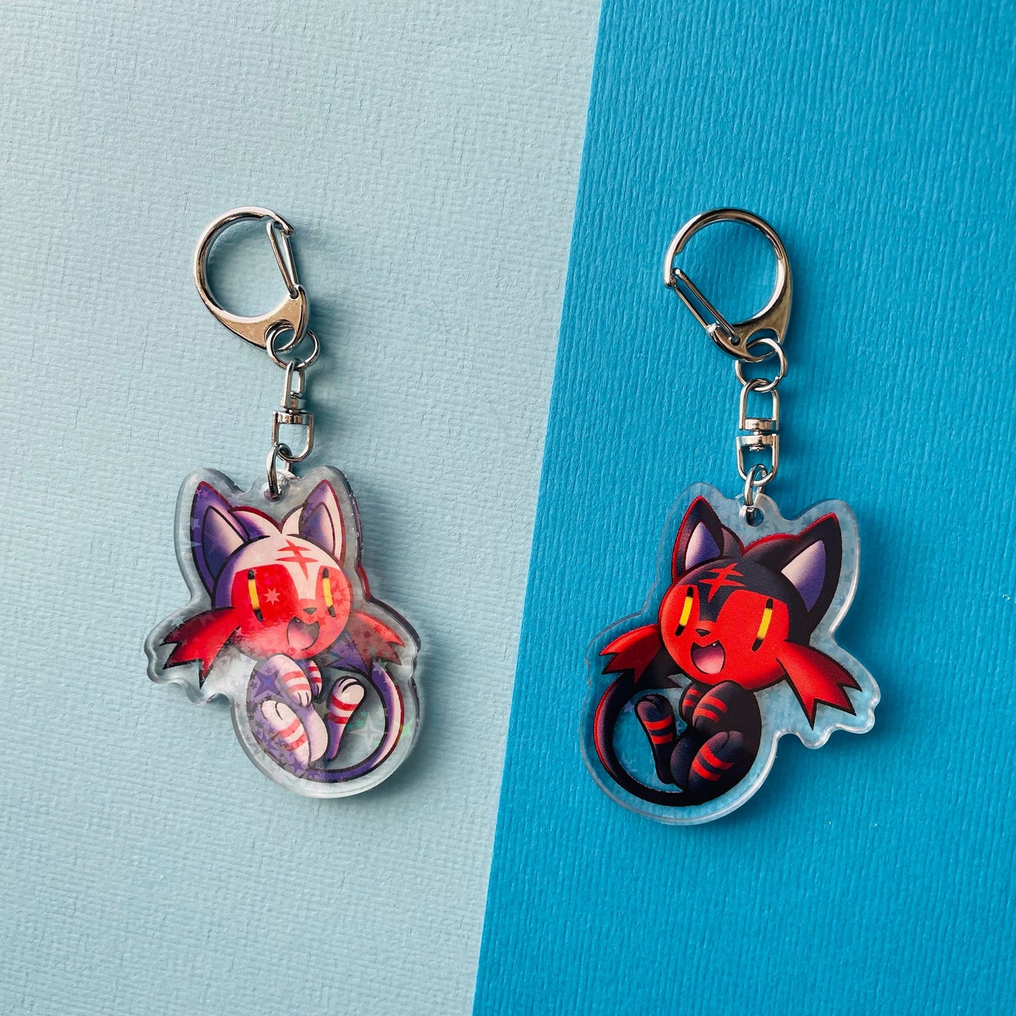 Mijn winkel Keychain Litten Pokemon Starters Keychains