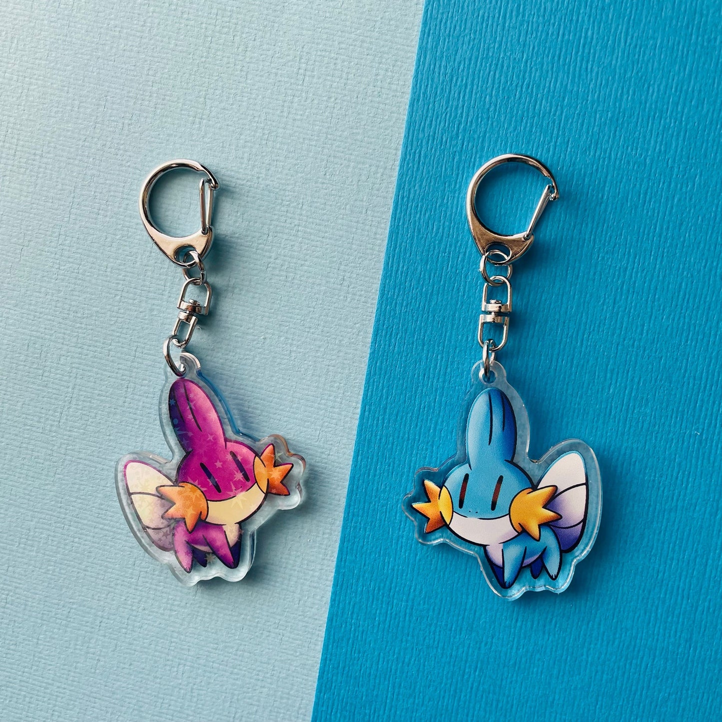 Mijn winkel Keychain Mudkip Pokemon Starters Keychains