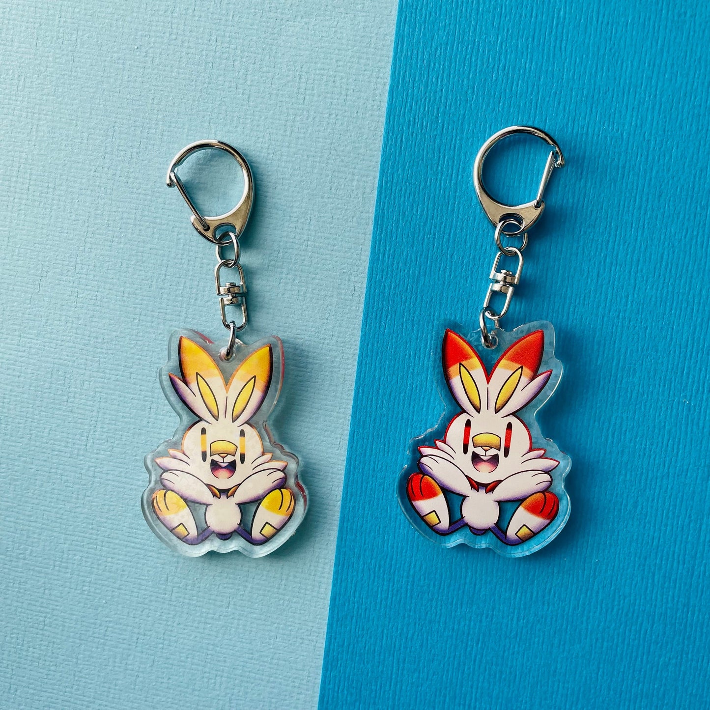 Mijn winkel Keychain Scorbunny Pokemon Starters Keychains