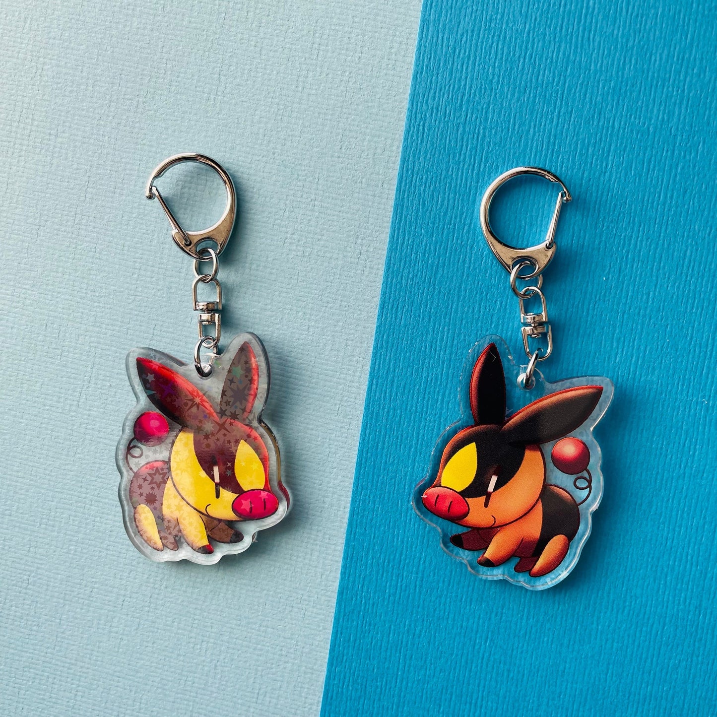 Mijn winkel Keychain Tepig Pokemon Starters Keychains