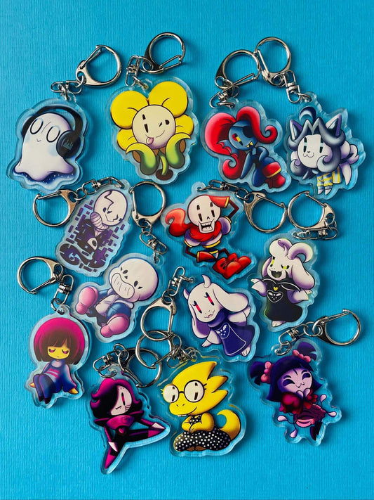 Mijn winkel Keychain Undertale Keychains