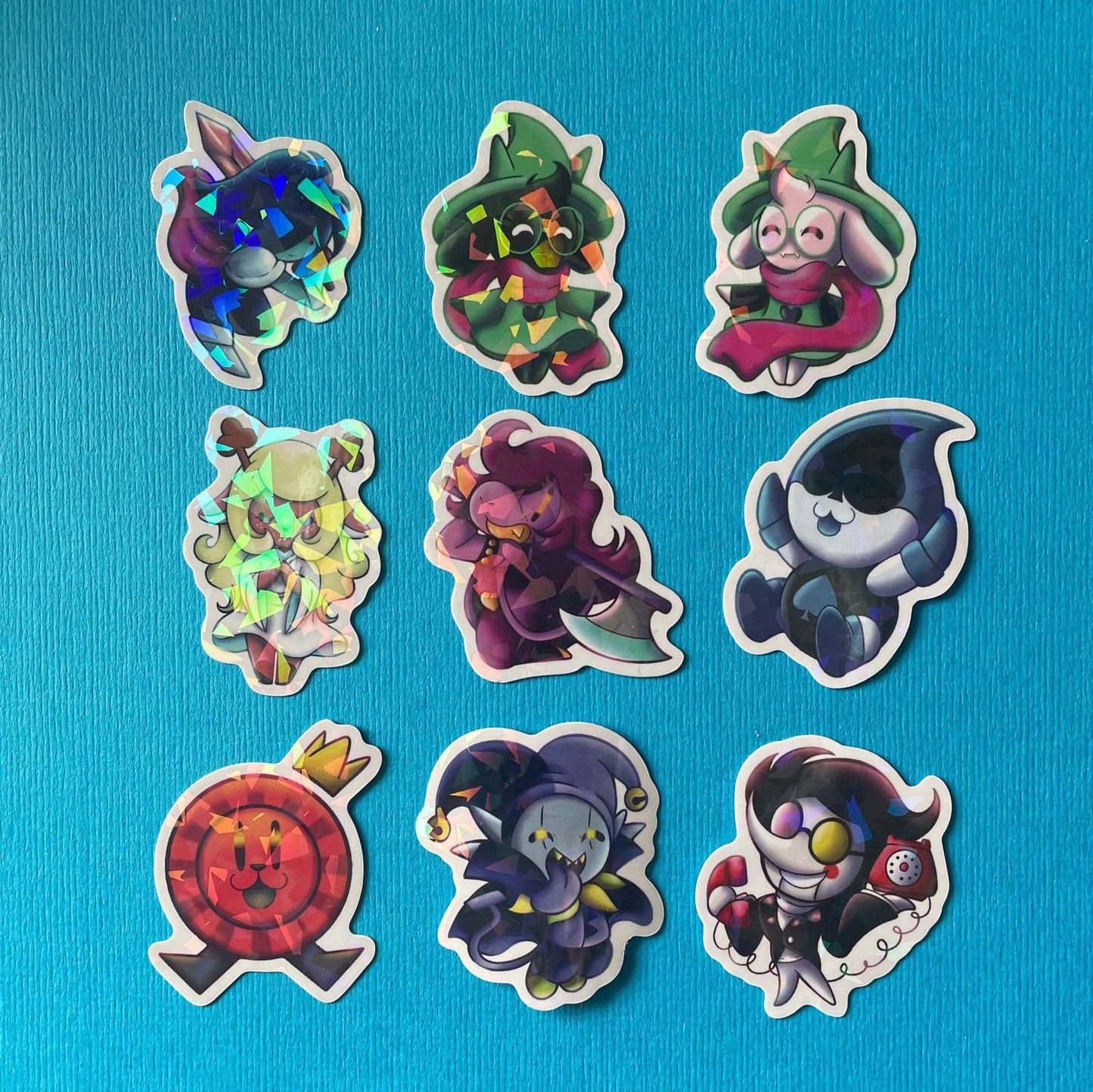 Mijn winkel Sticker Deltarune Vinyl Holographic Stickers