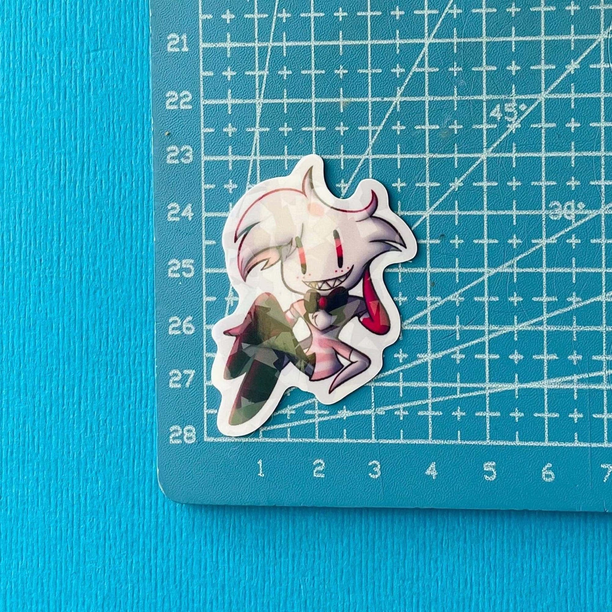 Mijn winkel Sticker Hazbin Hotel Vinyl Holographic Stickers