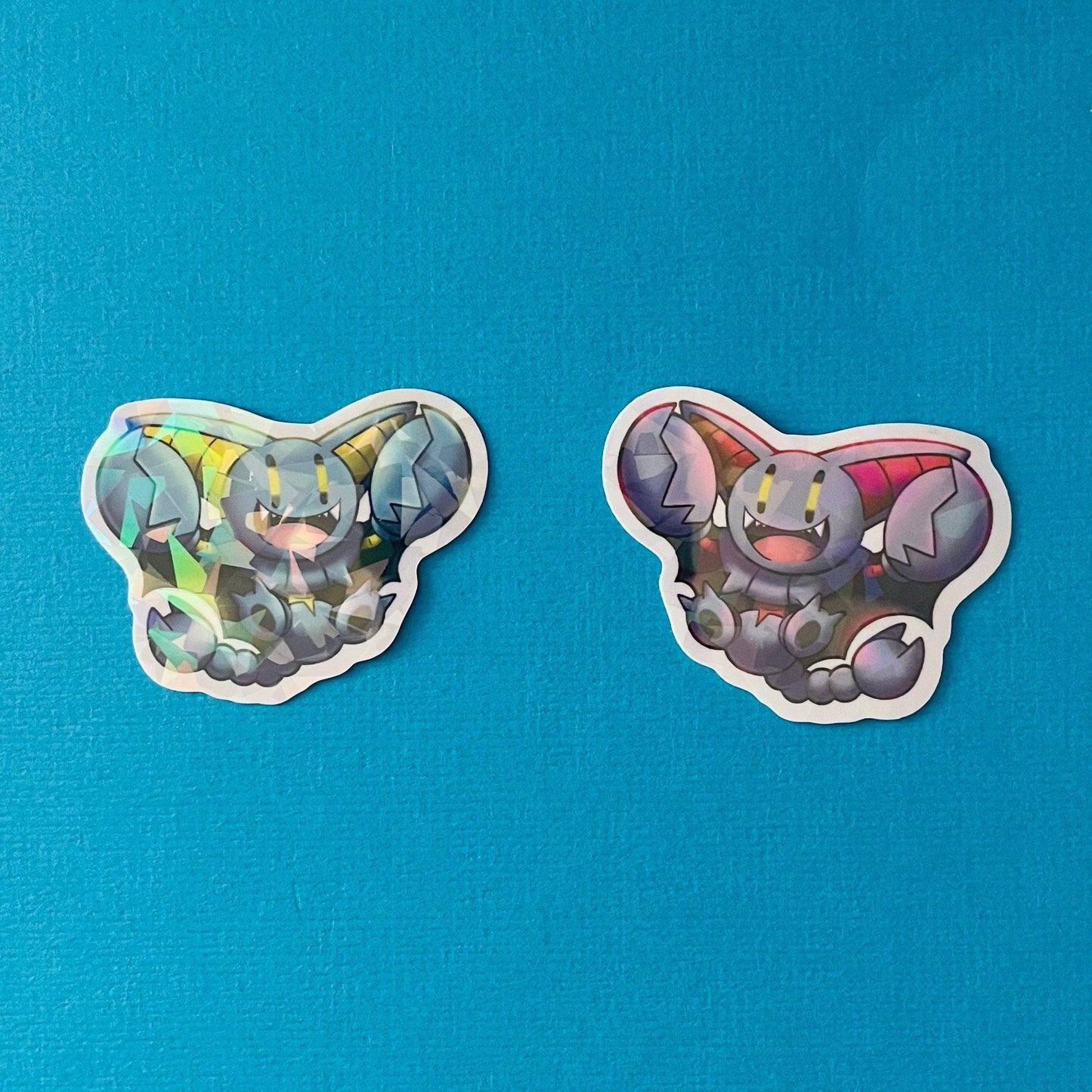 Mijn winkel Sticker Pokemon Bats Vinyl Holographic Stickers