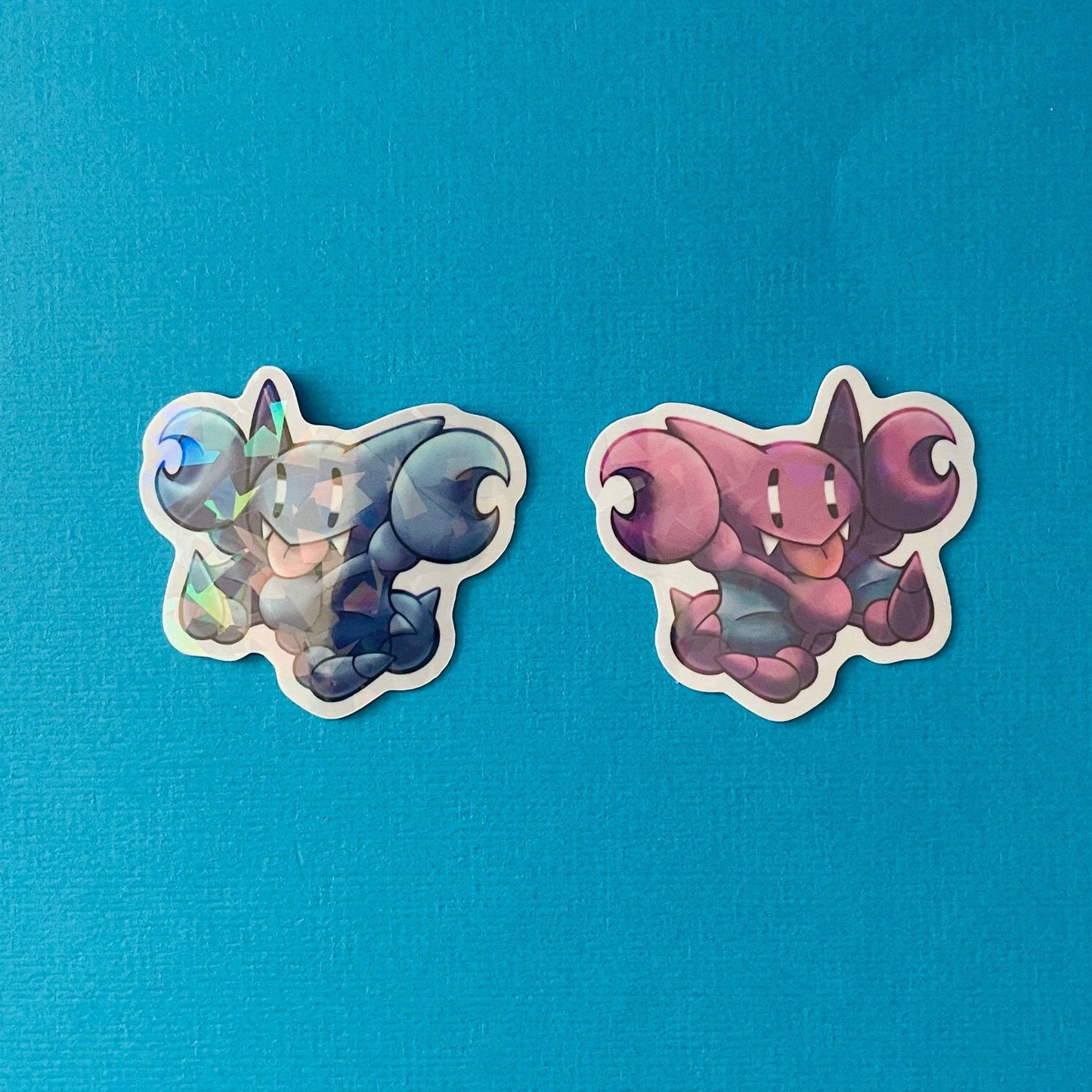 Mijn winkel Sticker Pokemon Bats Vinyl Holographic Stickers