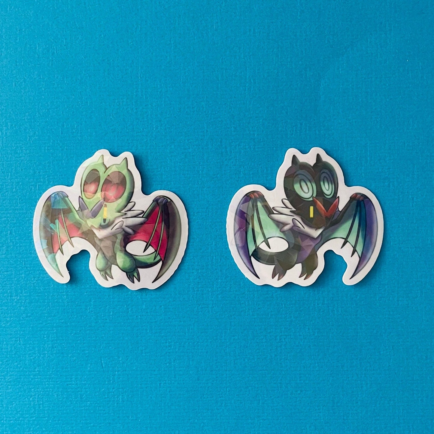 Mijn winkel Sticker Pokemon Bats Vinyl Holographic Stickers