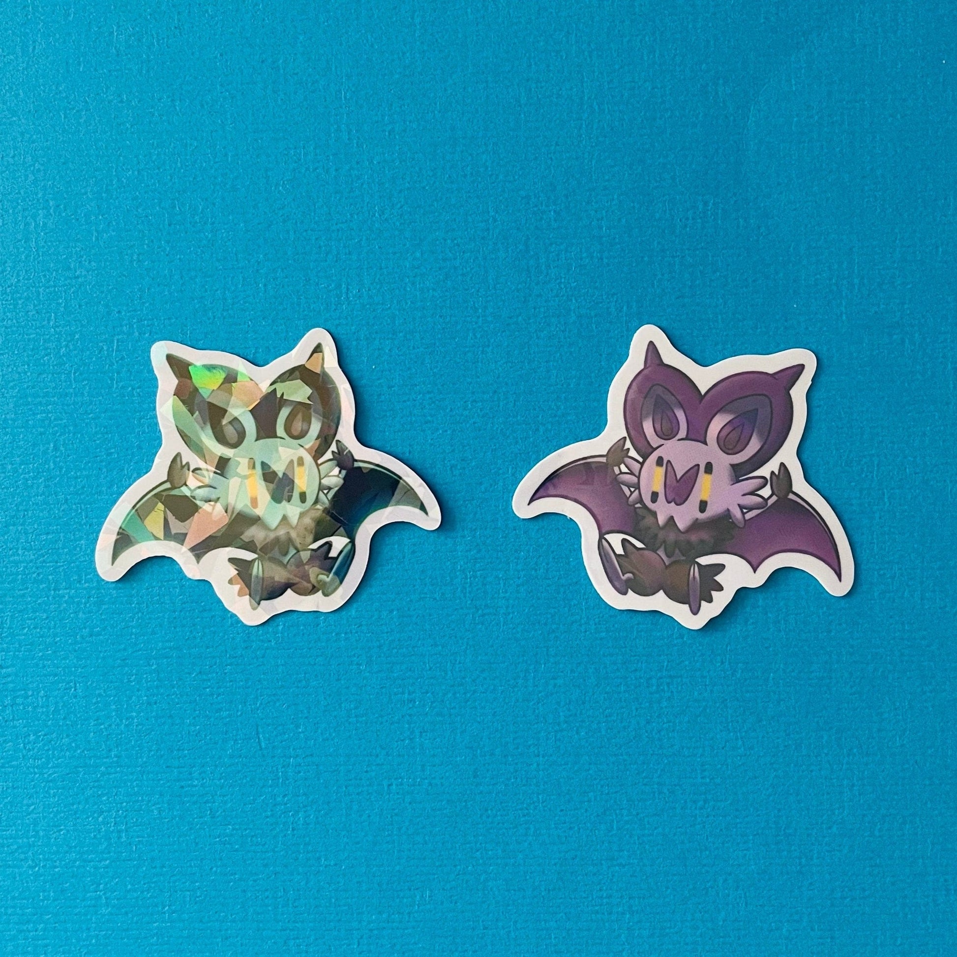 Mijn winkel Sticker Pokemon Bats Vinyl Holographic Stickers