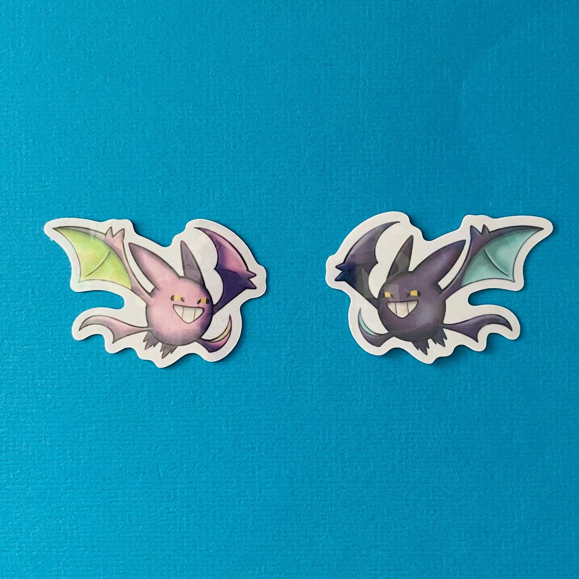 Mijn winkel Sticker Pokemon Bats Vinyl Holographic Stickers