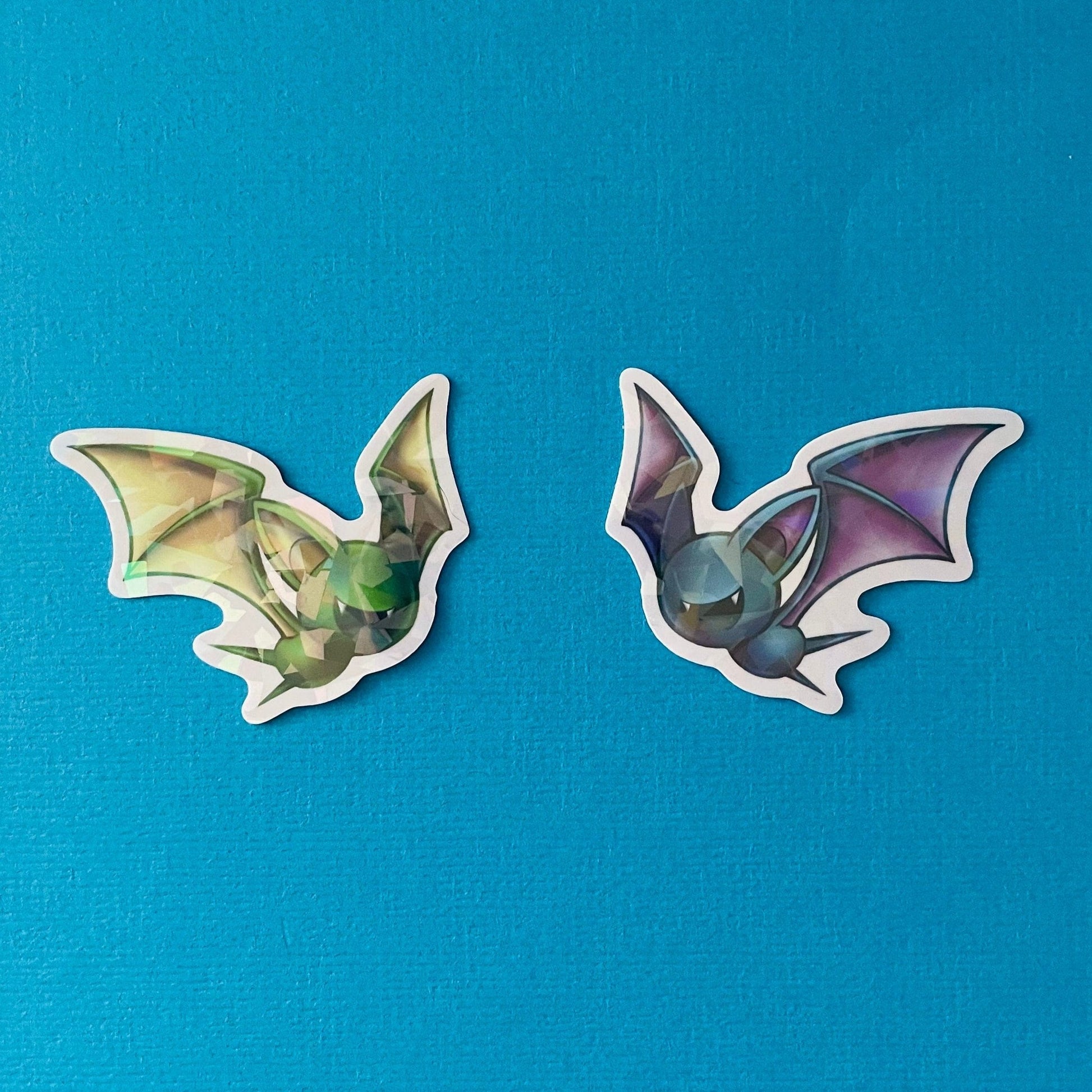 Mijn winkel Sticker Pokemon Bats Vinyl Holographic Stickers