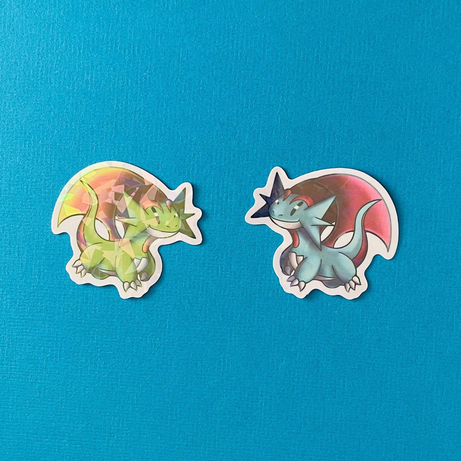 Mijn winkel Sticker Pokemon Dragons Vinyl Holographic Stickers