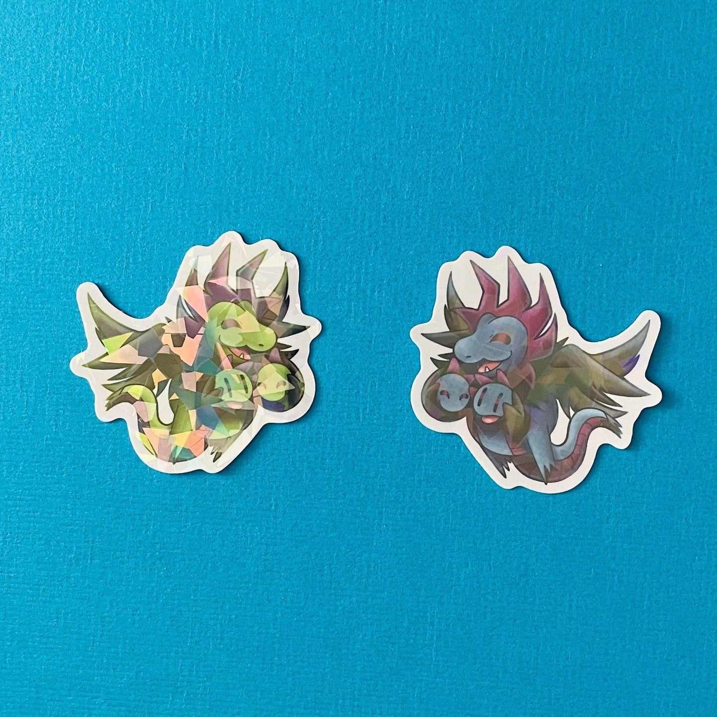 Mijn winkel Sticker Pokemon Dragons Vinyl Holographic Stickers